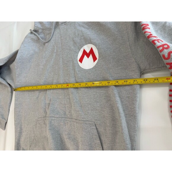 Super Nintendo World Mario Bro Hoodie Sz L Sweatshirt Official Universal Studios - Picture 5 of 6